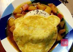 Indian Curry Chicken Rice Recipe Illustration 2