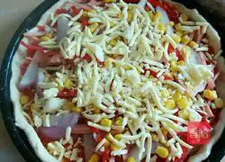 Illustration of homemade pizza 4