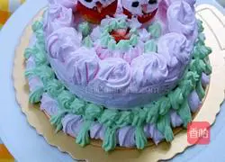 Illustration of how to make Christmas cake 16