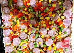 Sausage pizza Practice illustration 5