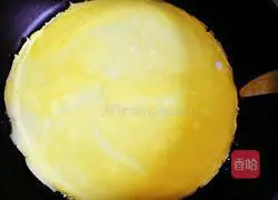 Illustration of how to make bacon and egg pancakes 7