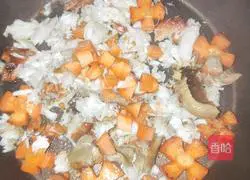 Illustration of how to make curry bread crab 8