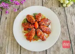 Illustration of how to make spicy chicken wings in dry pot 12