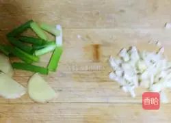 Illustration of how to make stuffed shrimp with garlic oil 2