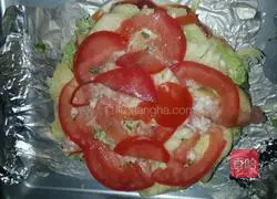 Pizza recipe illustration 7