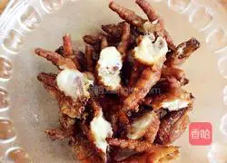 Illustration of how to make steamed chicken feet with black bean sauce 12