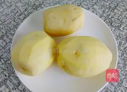 Illustration of how to make delicious French fries 1