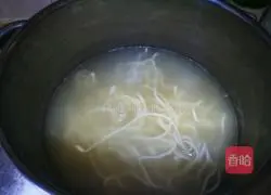 Illustration of how to make noodles with seasonal vegetable oil 3