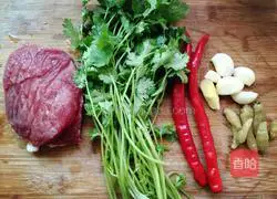 Illustration of how to make stir-fried shredded beef 1