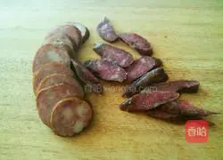 Illustration of how to make double-intestine thin-crust pizza 8