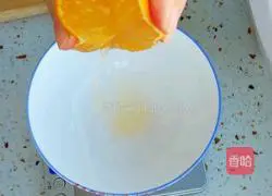 Orange steamed cake recipe 2