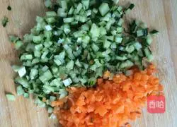 Rice vegetable pancake recipe 1