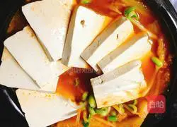 Korean kimchi tofu soup recipe 13