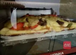 Illustration of how to make spicy grilled pizza 7