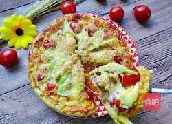 Illustration of how to make cherry tomato and beef pizza 15