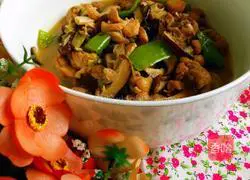 Illustration of homemade braised chicken 10