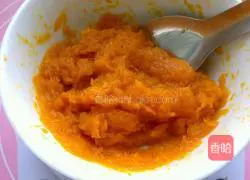 Pumpkin chiffon Illustration of how to do it 1