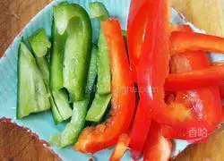 Illustration of how to make fried clams with onion, ginger and spicy food 2