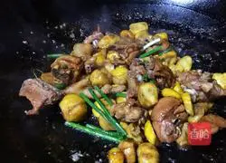 Illustration of Chestnut Braised Chicken 15