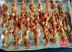 Cumin mutton skewers (oven version) recipe illustration 6