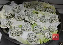 Shepherd's Purse Pearl Meatballs.Recipe 10