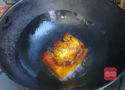 Illustration of how to make vegetarian Dongpo pork 9