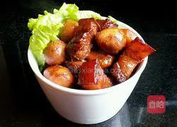 Yuanbao Pork Illustration of how to do it 16