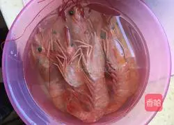 Illustration of how to make fried shrimp segments 1