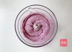 Toast version of low-calorie taro cake recipe 4