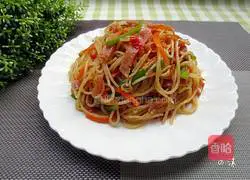 Xinjiang Fried Rice Noodles Recipe Illustration 6