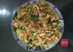 Illustration of stir-fried noodles 7