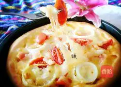 9-inch pizza recipe illustration 9