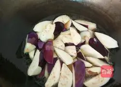 Sauce-fried minced pork Eggplant recipes 4