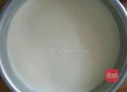 Illustration of making frozen yogurt cheesecake 10