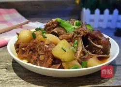 Illustration of braised mutton recipe 11