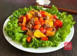 Illustration of how to make fried beef 7