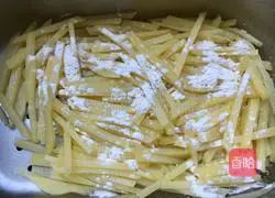 Illustration of how to make French fries 4