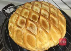 Illustration of how to make mesh sandwich bread 15