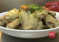 Illustration of braised chicken wings 5