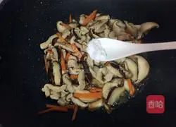 Illustration of how to cook chicken and mushrooms 6