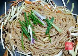 Three shredded fried rice noodles (Cantonese style) illustration 12