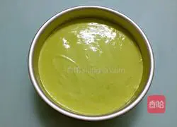 Spinach Chiffon Cake Recipe Illustration 13