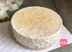 Illustration of how to make simulated mousse cake 18