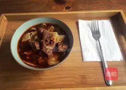 Illustration of braised beef and potato rub 4