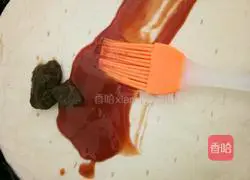 Illustration of how to make ham and bacon pizza 4