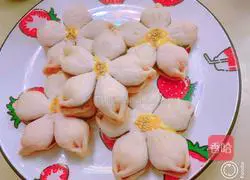 Illustration of how to make Sakura Crispy Pigment-free Dragon Fruit Version 15