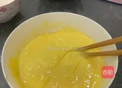 Illustration of how to make chiffon cake 5