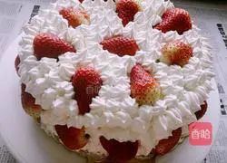 Strawberry cake recipe 7