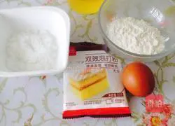 Illustration of how to make old-fashioned chicken cake 1