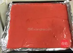 Red velvet cream cake roll recipe 13